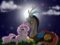 celestia_and_discord_by_nirac-d5ektn1.png
